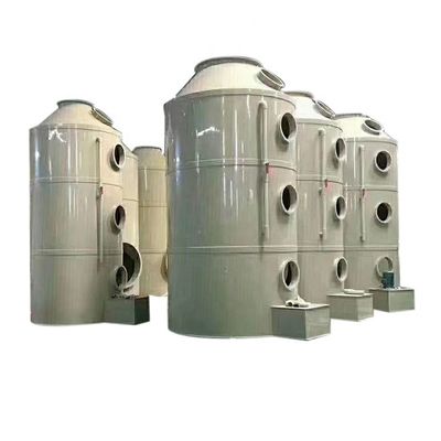 Peralatan Pengolahan Gas Limbah Industri Desulfurisasi Pp Acid Mist Spray Absorber Scrubber Spray Tower