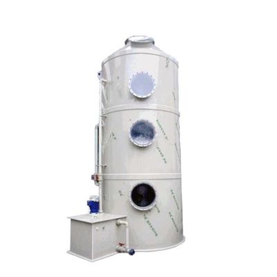 PP Material Spray Tower Wet Scrubber Untuk Ekstraksi Menara Absorpsi Gas Limbah