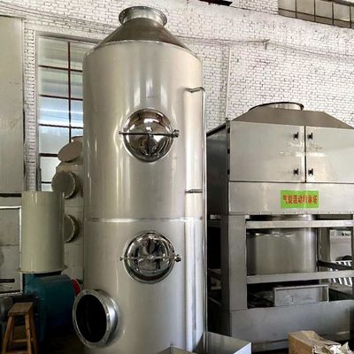 Spray Tower Peralatan Pengolahan Gas Limbah Industri Untuk Kabut Asam Dan Gas Limbah Bubuk