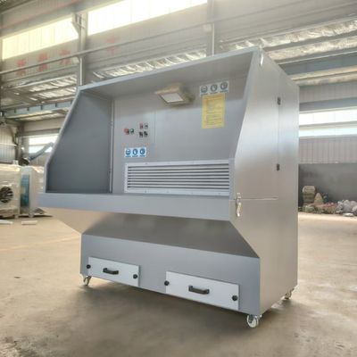 Pembersih platform downdraft Penghilang debu polishing Pengumpul debu meja