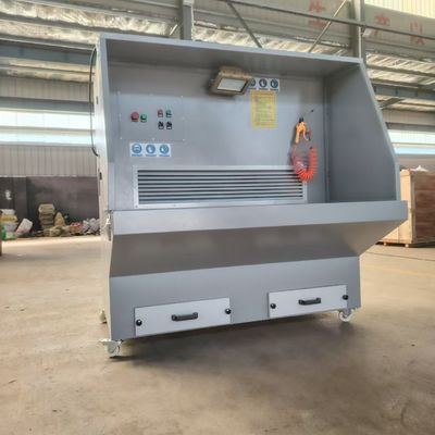 Kualitas tinggi Downdraft Table Industrial Grinding Dust Collector dengan Motor Downdraft Table Metal Polishing