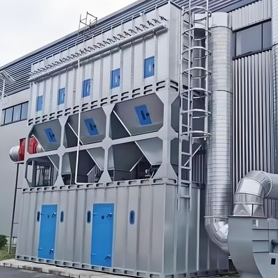 Pabrik Kayu Peralatan Penghapusan Debu Industri Sistem Kontrol PLC
