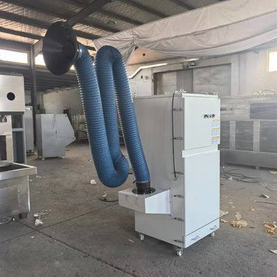 Laser Industri Kuat Portable Filter Cartridge Extractor Penggilingan asap debu Extractor