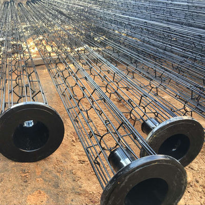 Kandang Filter Pengumpul debu yang disesuaikan Galvanized untuk berbagai kebutuhan pengumpulan debu