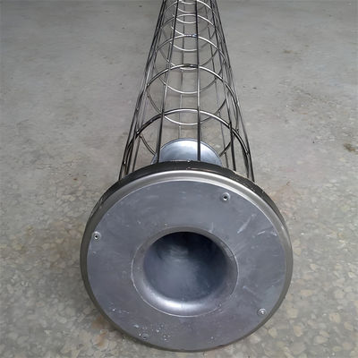 Wire Mesh Dust Collector Filter Bag Cage Dust Removal Baja tahan karat