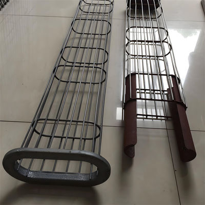 Standar Tinggi Bentuk Bulat Pulse Jet Reverse Air Shaker Bag Filter Cage