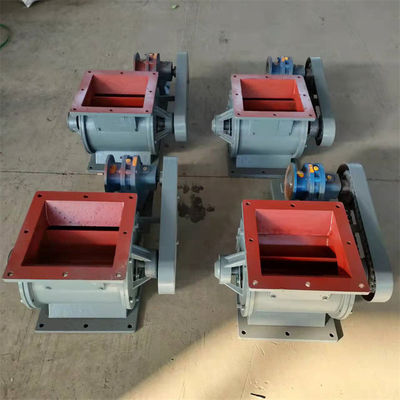 Rotary Airlock Feeder Valve Bintang Bentuk Unloader Electric Ash Discharge Valve