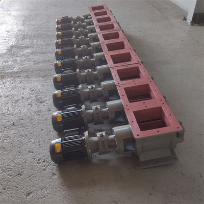 Motor Rotary Valve Electric Impeller Feeder debu Pengurangan Pengurangan Airlock Rotary Valve