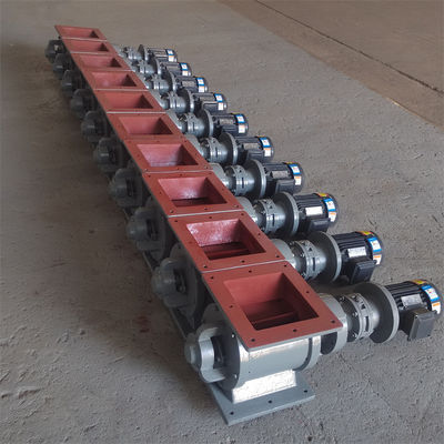Cement Grain Star Unloader Ash Coal Mine Rigid Impeller Feeder Desain Rotary Airlock Valve