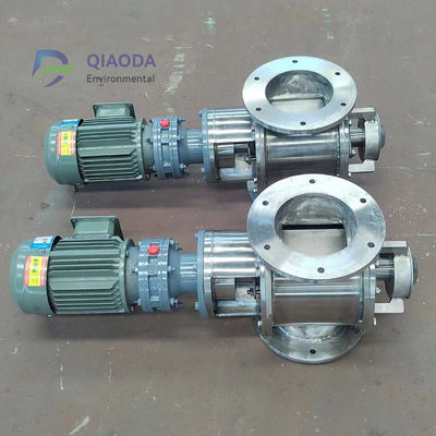 Mesin Unloader berbentuk bintang Rotating Discharge Valve Electric Ash Discharge Valve
