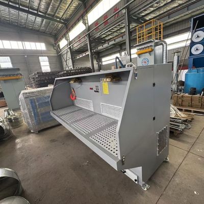 Industri penggilingan debu kolektor Downndraft Table Dengan Motor Metal Polishing debu Penghapusan Platform