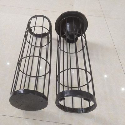 Bulat pleated pengumpul debu Filter kandang Pengelasan udara Mesin pembuatan Polyester 304 316 Skeleton Filter Bag Kandang