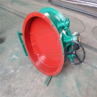 C504 Kelas 125 Klep Kupu-kupu Besi Lempeng Kontrol Manual Untuk Minyak Gas Air