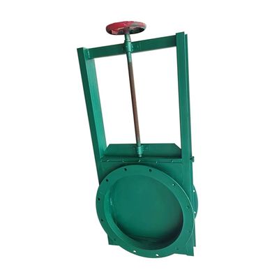 Manual Square Knife Gate Valve Manual Pinch Valves Flanged DN50 ¢ 500