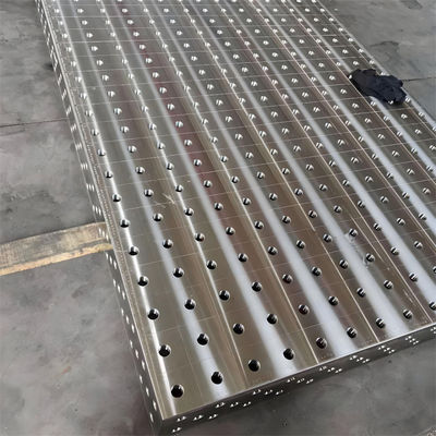 Meja pemeriksaan besi cor mesin T Slot Plate Platform besi cor