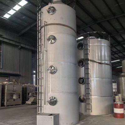 Acid Mist Flue Gas Desulfurization FGD Penghapusan Kimia Udara Sulfur Wash spray tower scrubber