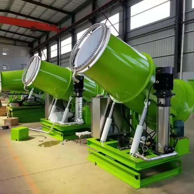 Penghapusan debu industri Mesin meriam kabut 15m untuk area pertambangan meriam peralatan pertanian
