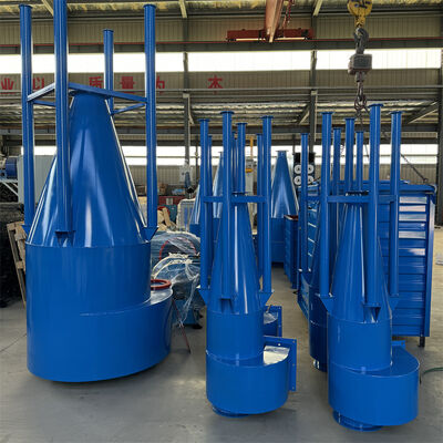 Pengumpul debu siklon untuk pabrik pengolahan kayu, pengumpul debu daya hisap tinggi industri