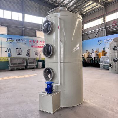 Pengolahan Limbah Gas Asam Alkali yang Disesuaikan PP/SS Material Wet Scrubber Spray Tower